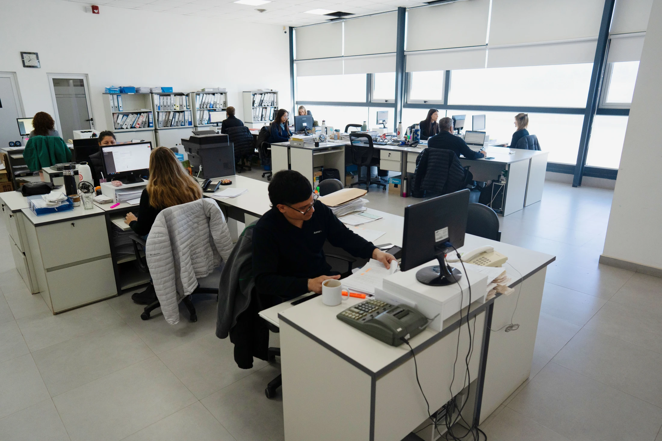Equipo Avanzar trabajando en conjunto
